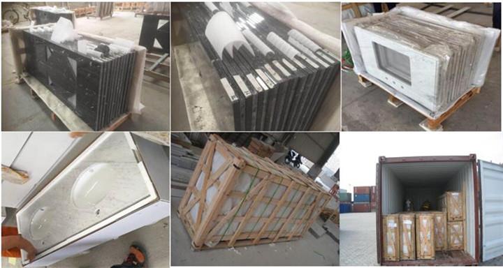 rosa beta granite countertop packing and loading