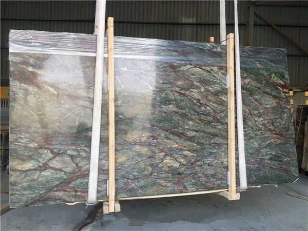 rainforest green marble supply