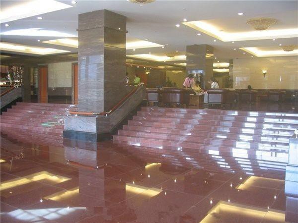 Indian red granite floor tiles