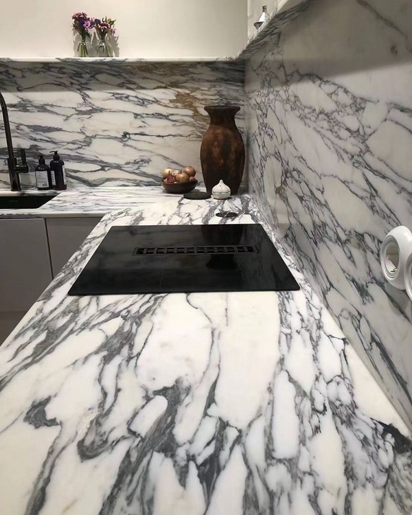 Arabescato Marble Kitchen tops