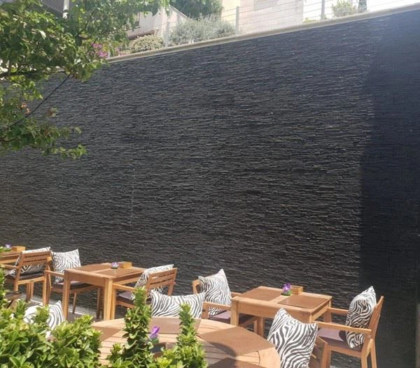 Dark Grey Slate Stacked Stone