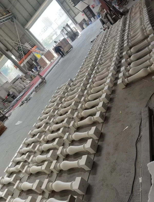 Honed White Limestone Baluster