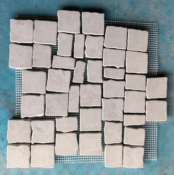 Вапнякова мозаїчна плитка для підлоги