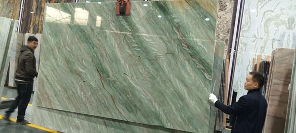 Pamper Green Quartzite floor