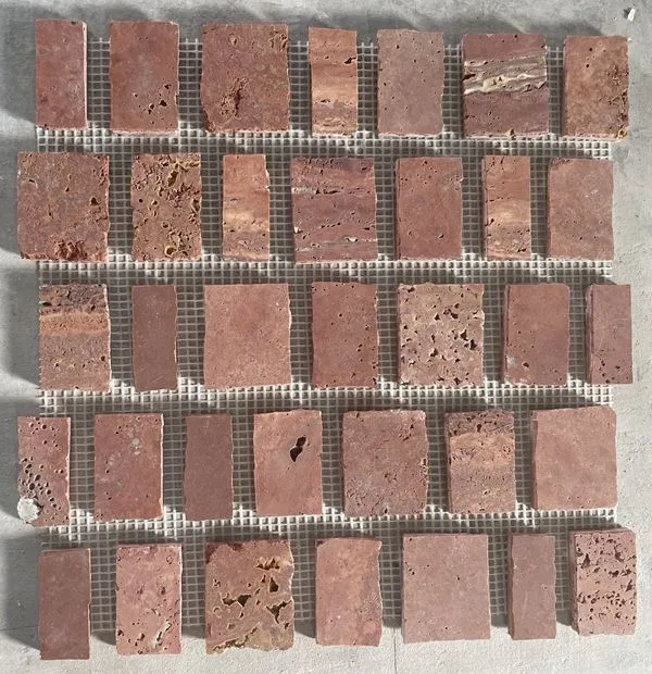 Пульсна травертинова мозаїчна плитка